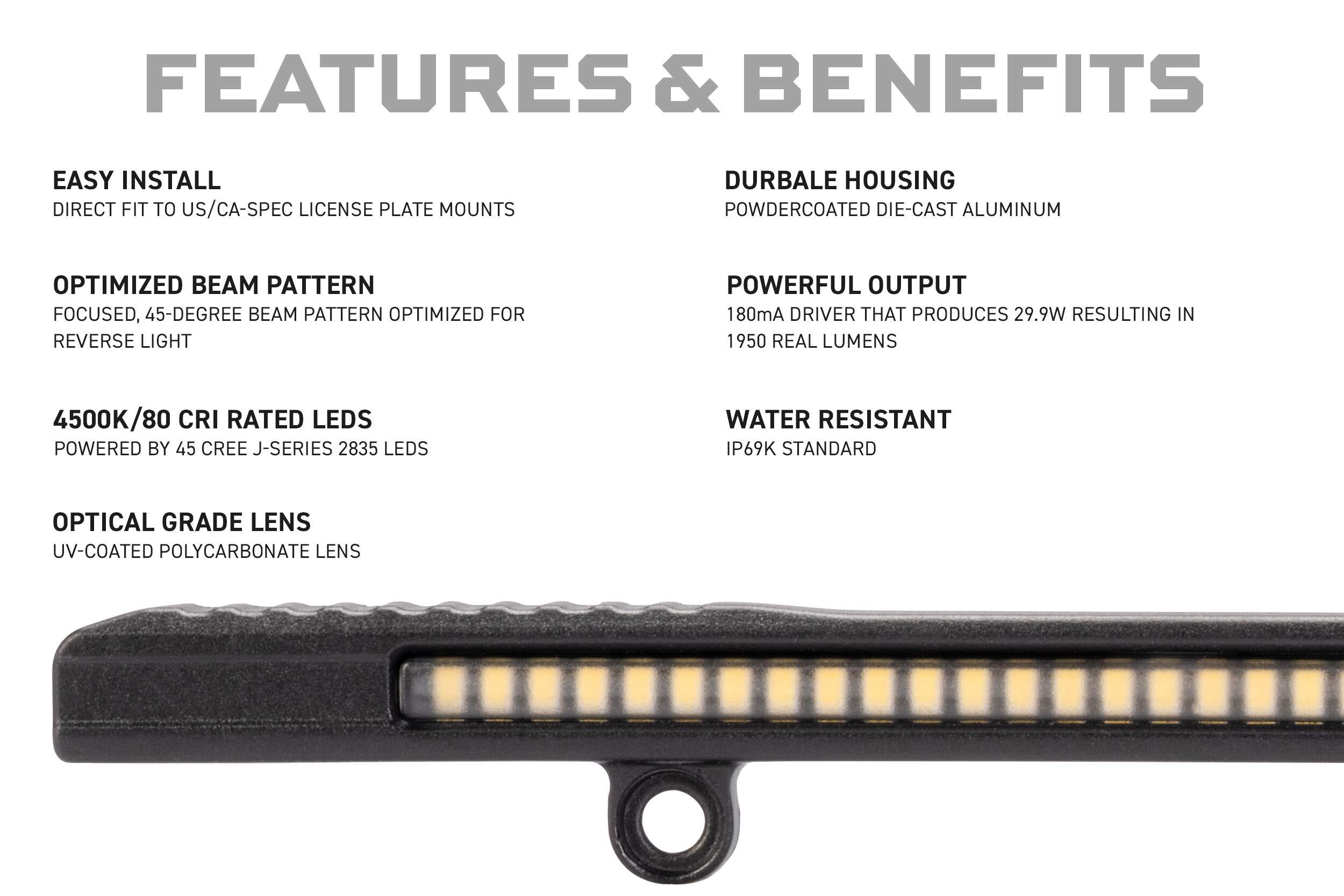 Morimoto Backup Light Boost Bar | LED700