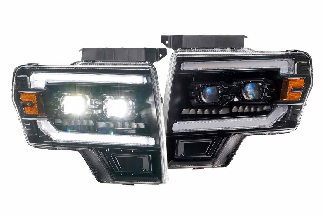 LF2-506Y | Evo Hybrid LED Headlights for 10-14 Ford SVT Raptor