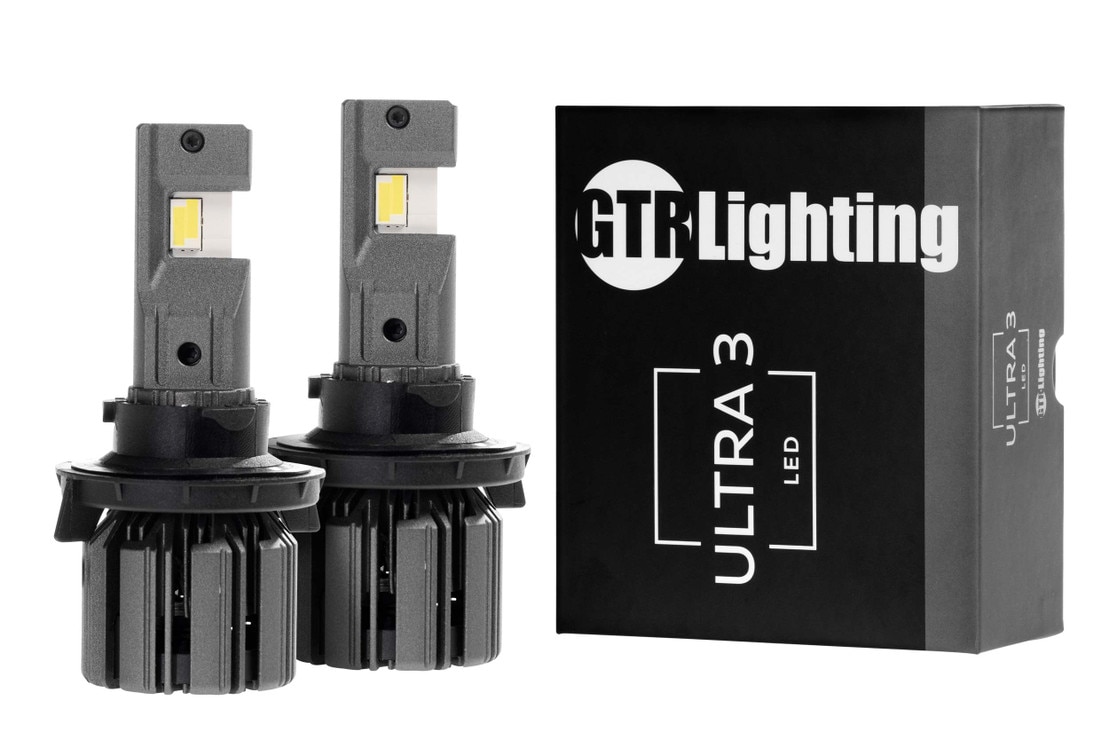 Rally 9008 H13 100/80W 3800K Stock Two Bulbs Head Light High Watt Upgrade Lamp