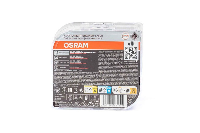 D3s High Output Osram Xenarc 66340 Night Breaker Laser I Hr