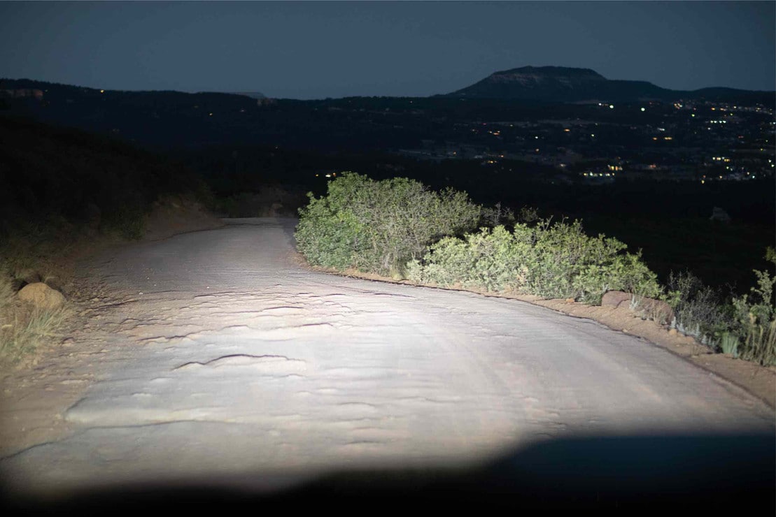 toyota-4runner-headlights-at-night