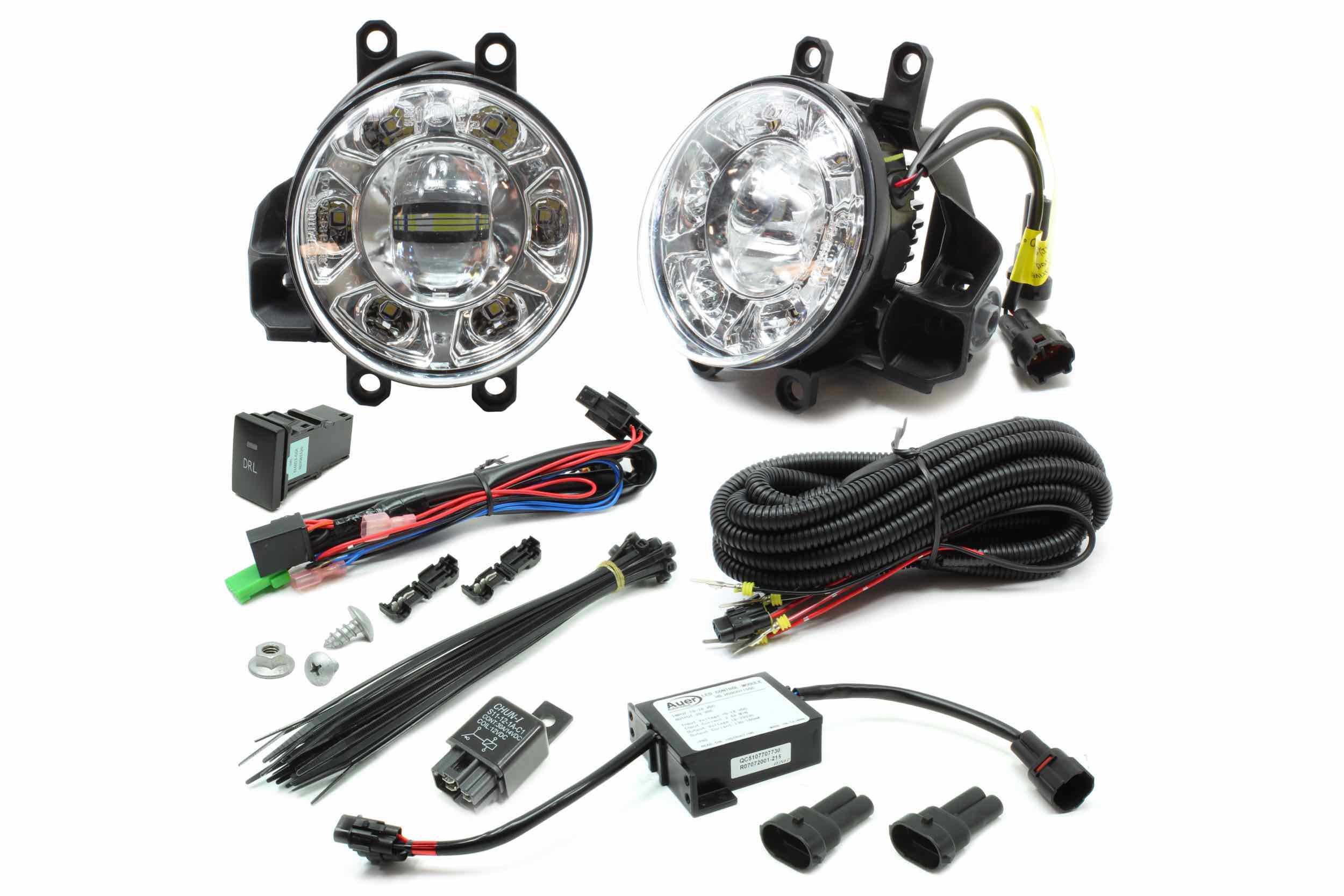 LED Fog Light Kit Protekz 9006 6000K CREE for 2003-2009 Toyota 4RUNNER 