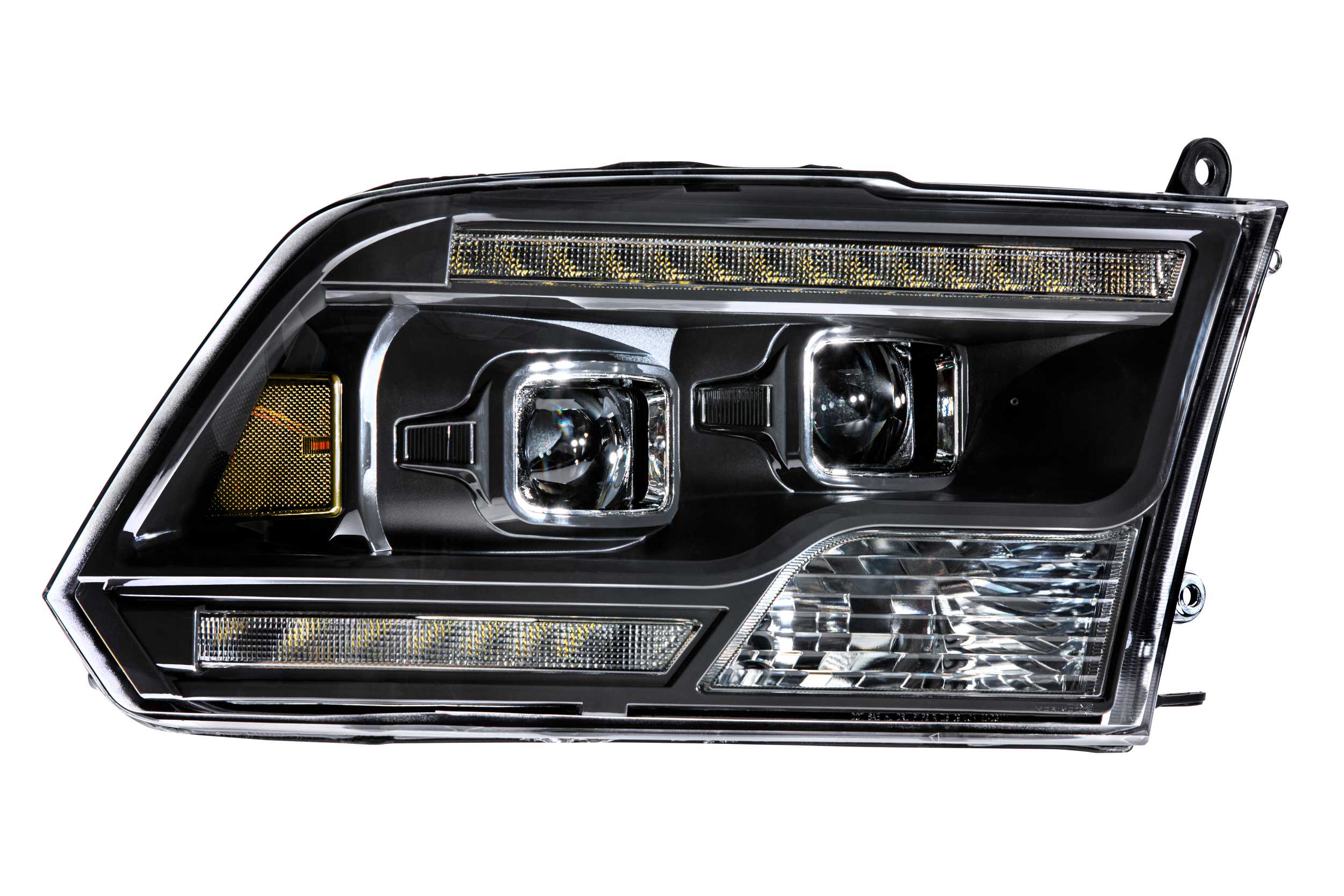 09-18 Ram XB Hybrid LED Headlights Plug-N-Play HR LF524