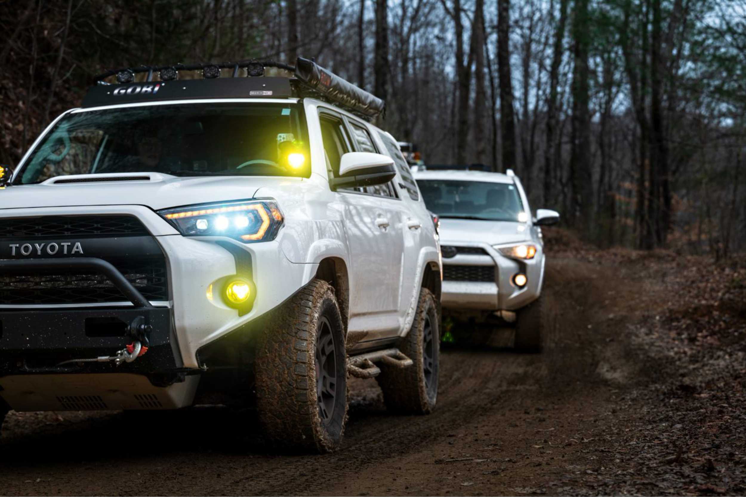 Headlight Revolution | Morimoto 4Banger LED A-Pillar System: Toyota 4Runner  (03-22)
